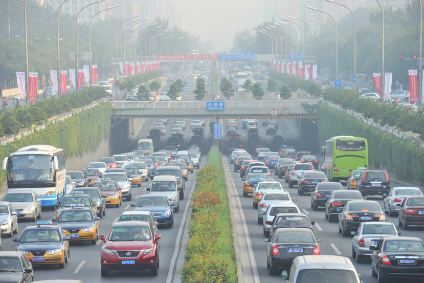 air pollution from cars