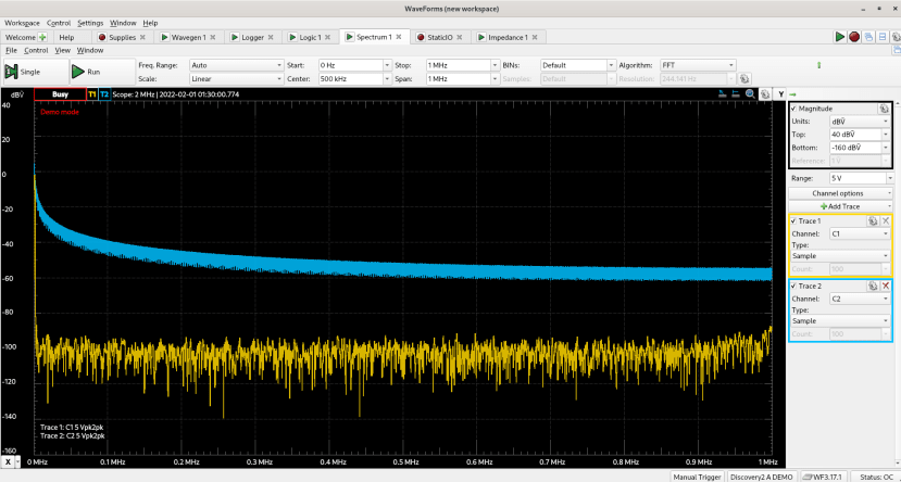 Spectrum Analog Discovery 2