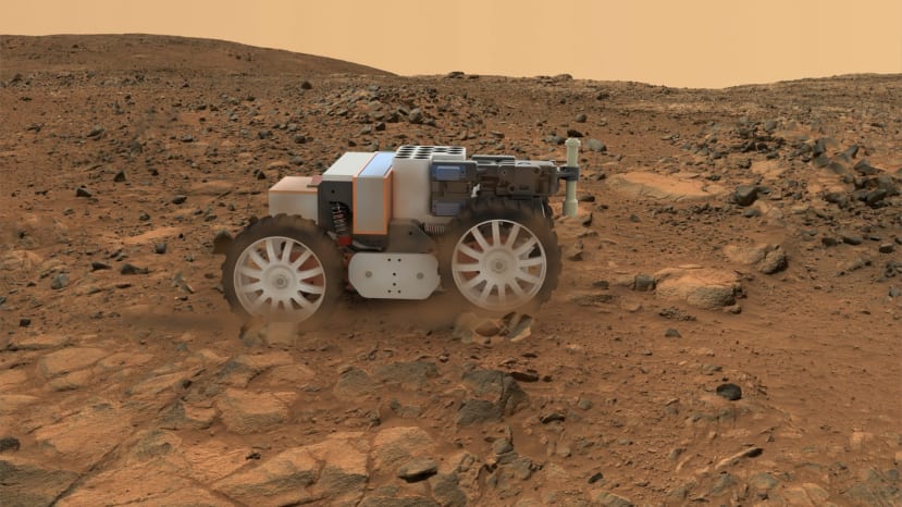 Olympus Rover - rugged terrain