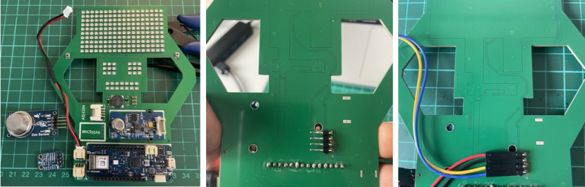 PCB constriction of the droid
