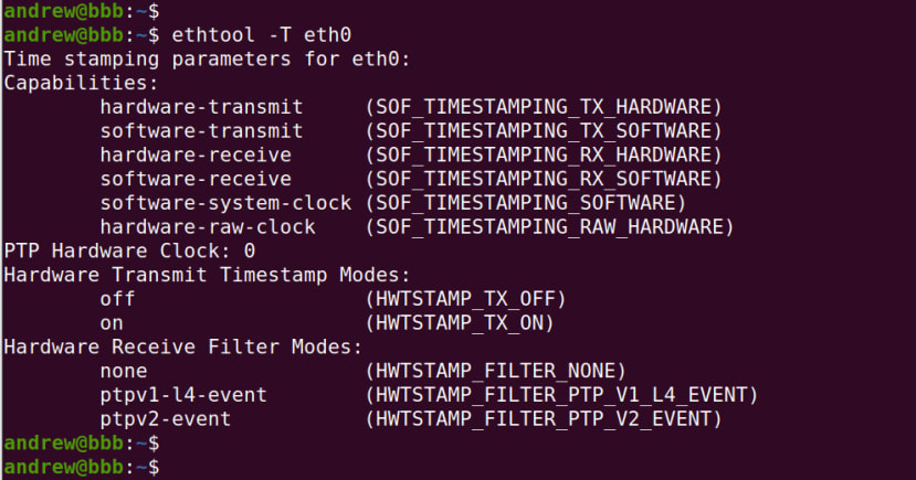 Ethernet port configuration