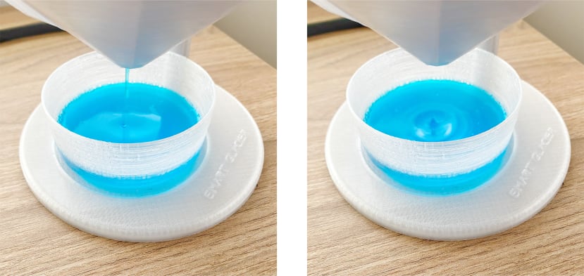 Smart Glacier - Melting into tray - Close-up