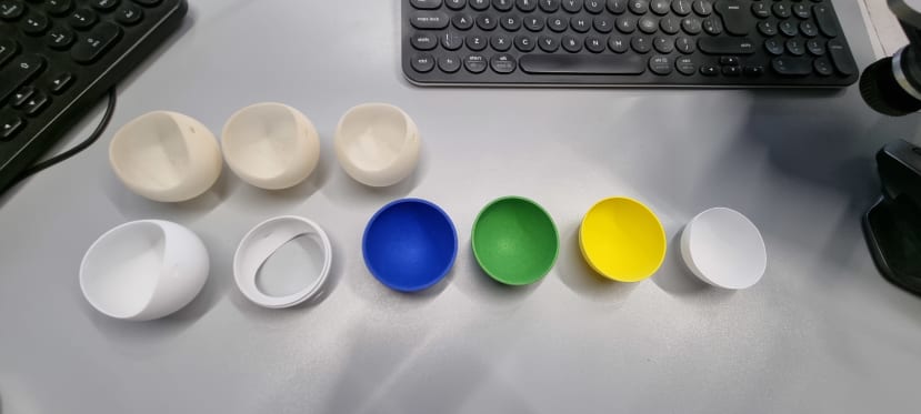 Various 3D printed parts