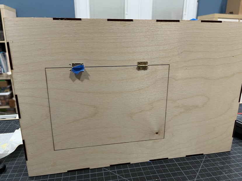 flap with hinges