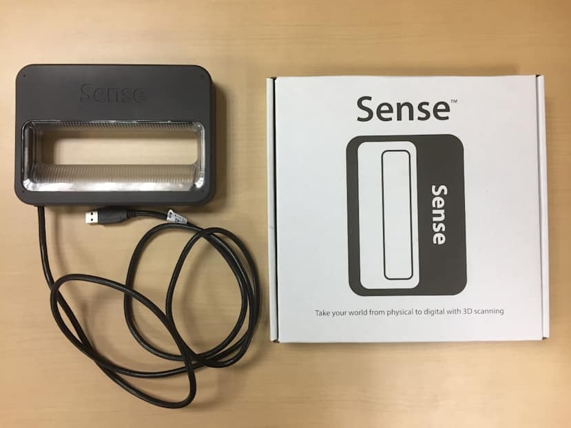 3Dスキャナー Sense Pro+ プロ並みの高精度3Dデータ化が可能な3Dスキャナー「SENCE pro+
