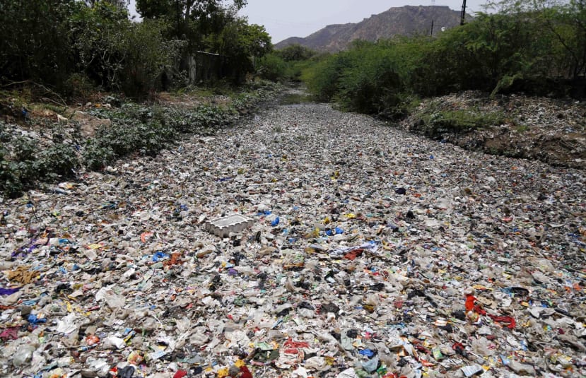 plastic pollution in India