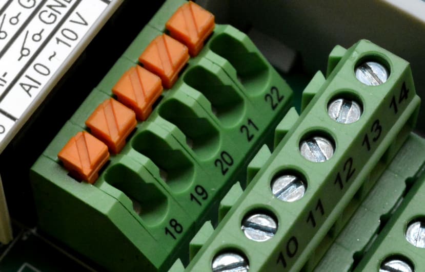 Terminal connections