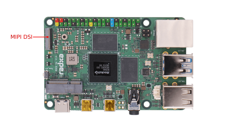 How to | add a Raspberry Pi 7-inch display | Radxa ROCK SBC | OKdo ...
