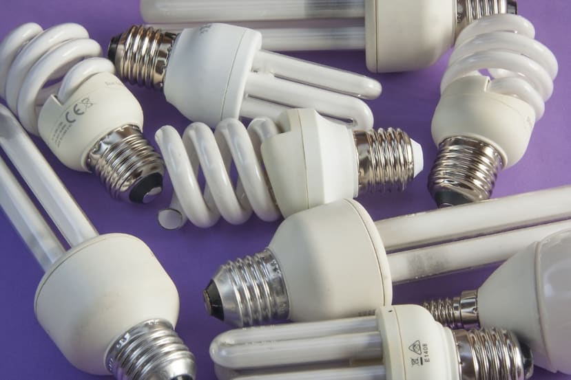 CFLs - Compact Fluorescent Lightbulbs