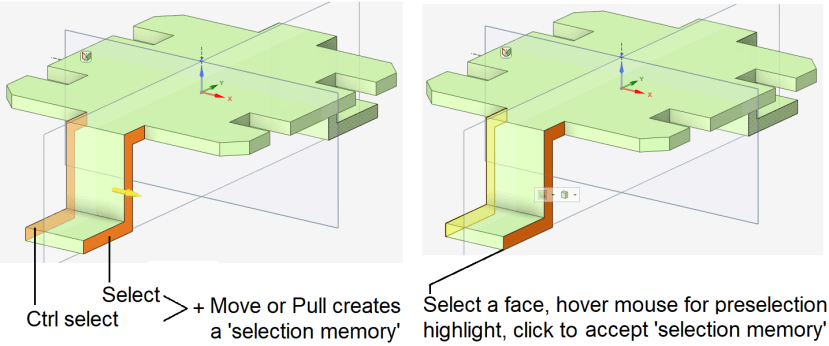 Selection Memory