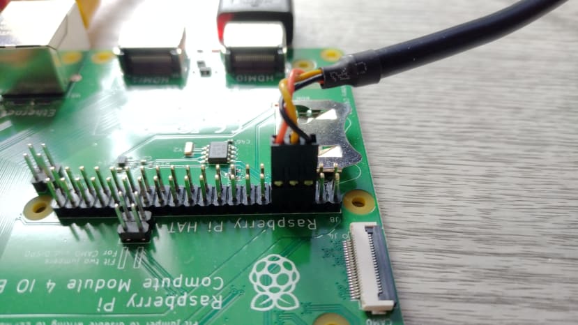 Debugging - connect cable