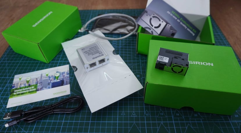 Unpacking the Sensirion Air Quality Sensor