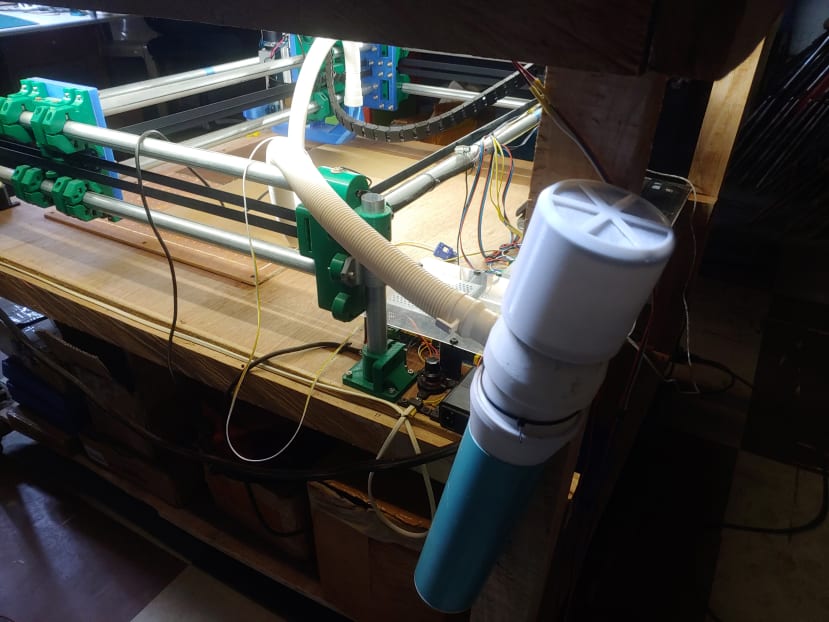 New Dust Collector Nozzle - Printed