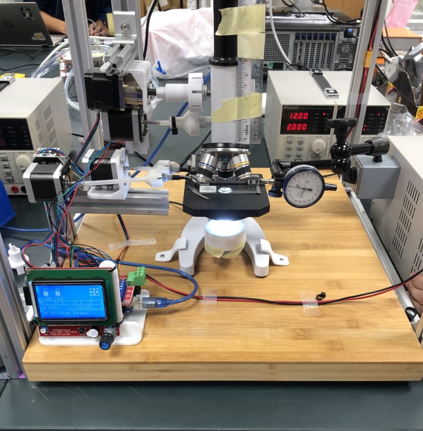 Magnetic dial indicator test