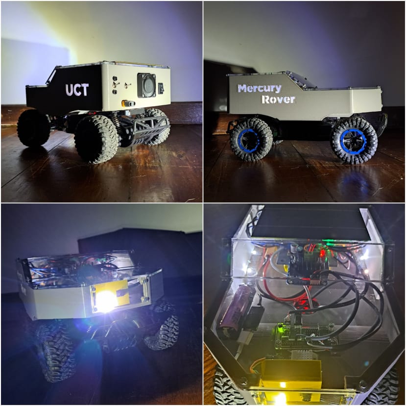 Figure 2: Collage of the MercuryRover