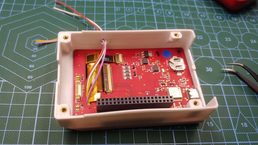 ESDK Main board - PCB Side