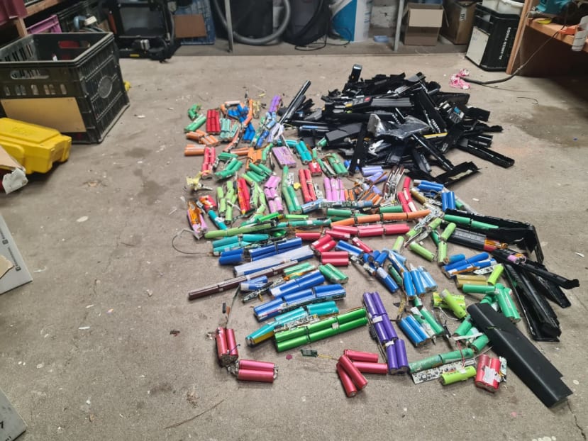 batteries sorted