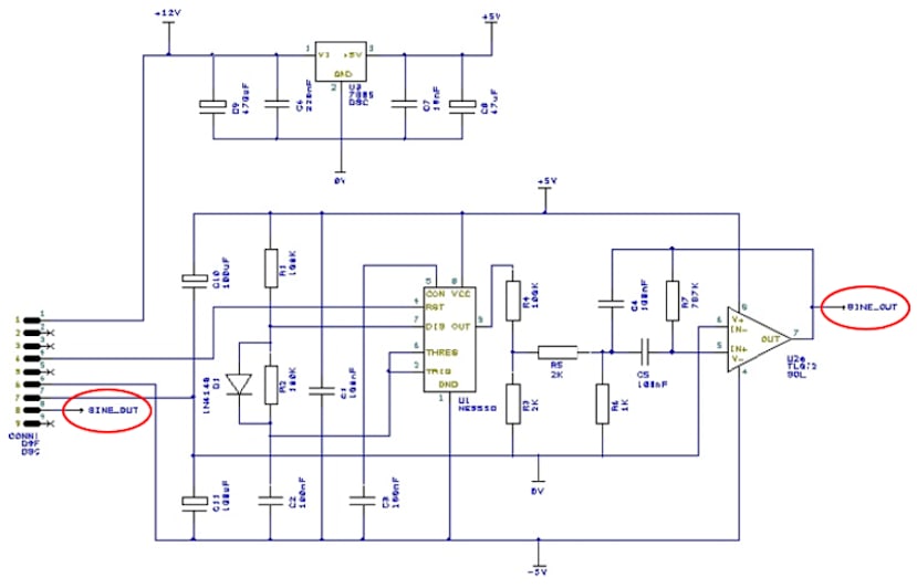 Circuit Diagram with PIN Connections