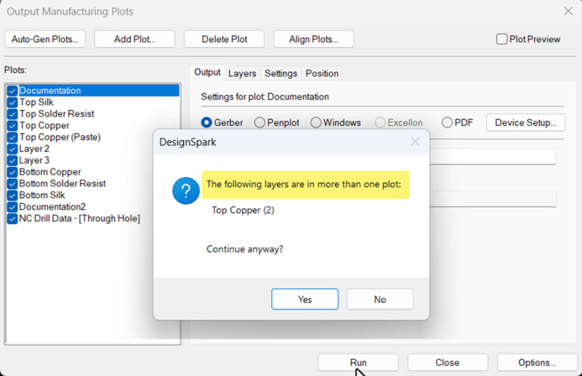 Output Manufacturing Plots
