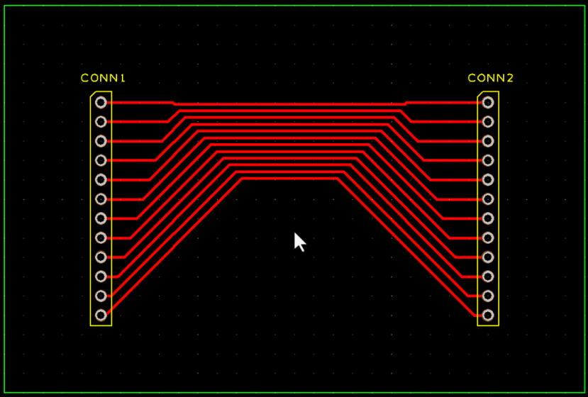 Adjust the trunk track spacing