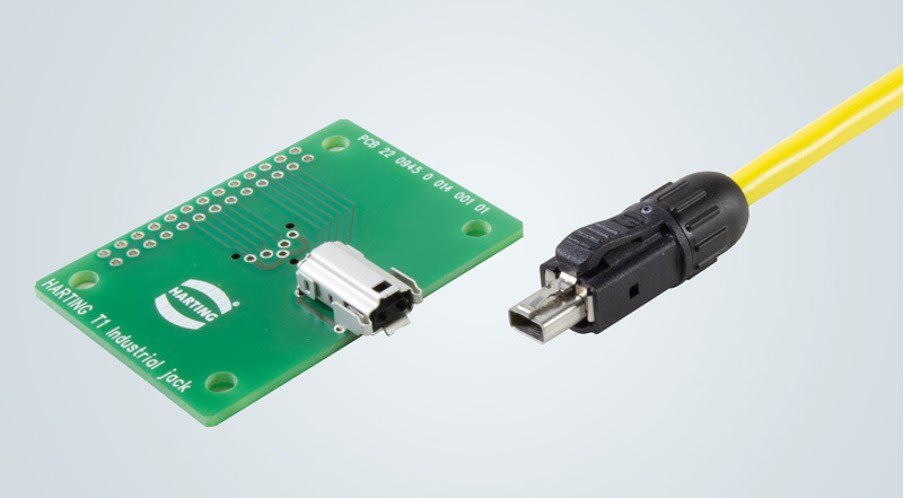 Image showing HARTING Single Pair Ethernet Connectors