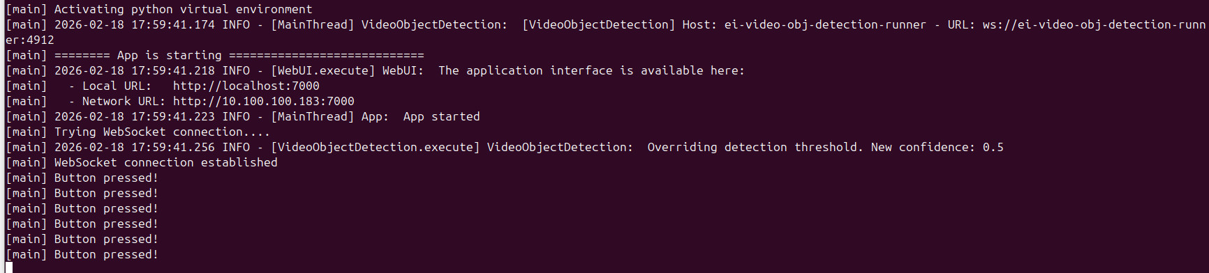 Starting our application with the App CLI