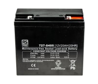 de plomo ácido, 12V 20Ah, AGM, terminales T12 RS