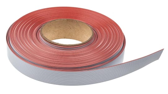 3365 100ft 3m 1 27mm Way Flat Ribbon Cable Grey Sheath 25 4 Mm Width 30m Length Rs