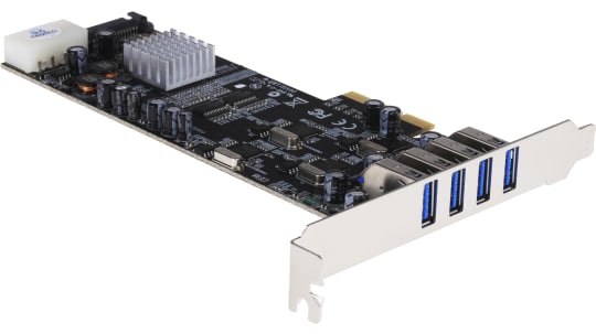 Pexusb3s44v 4 Port Pcie Quad Bus Usb 3 0 Card Rs
