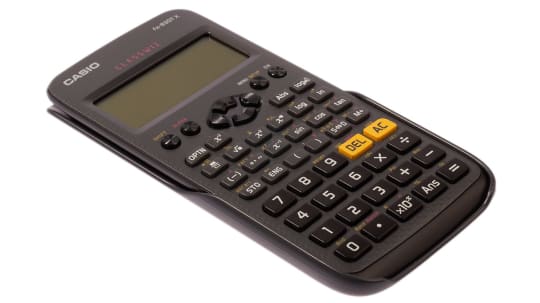 Calculatrice Scientifique Casio FX 83 GT X Noir - Modèle Classique Élève/Lycée