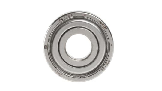 608 2z Skf Deep Groove Ball Bearing Plain Race Type 8mm I D 22mm O D Rs