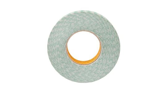 9087 25mmx50m 3m 9087 White Double Sided Plastic Tape 0 26mm Thick 5 2 N Cm Pvc Backing 25mm X 50m Rs