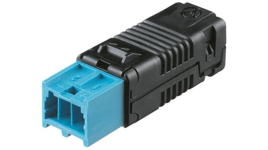 93.422.4553.1 | Conector de iluminación Macho BST14i, 2 Polos, Cable, 50 3A, | RS