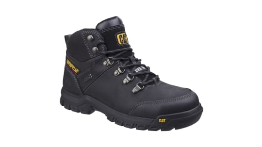 Black safety toe boots clearance