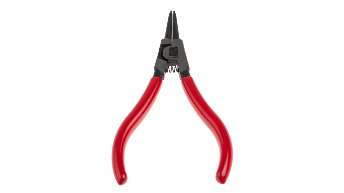 RS PRO Chrome Molybdenum Steel Pliers 135 mm Overall Length