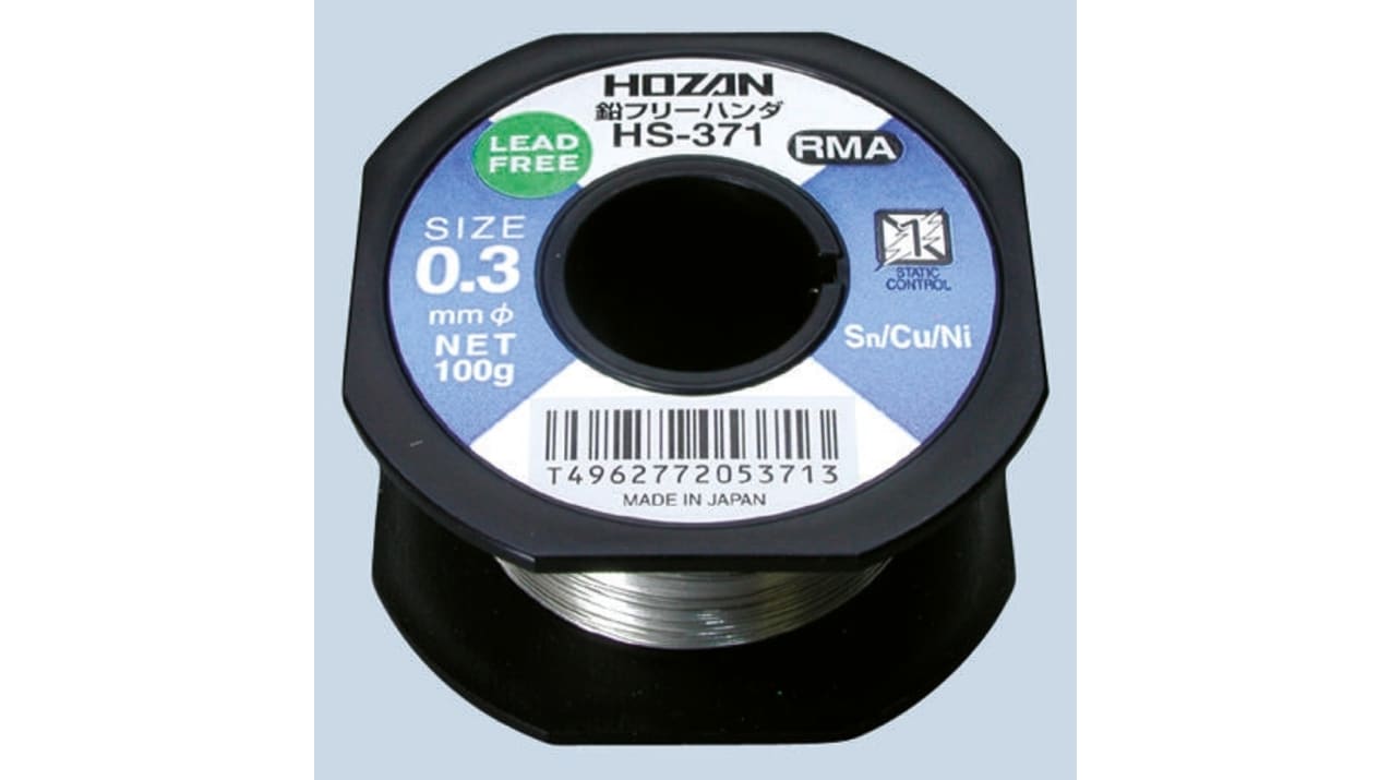 HOZAN HS-317 鉛フリーハンダ （SN-AG・1.0MM・800G）-