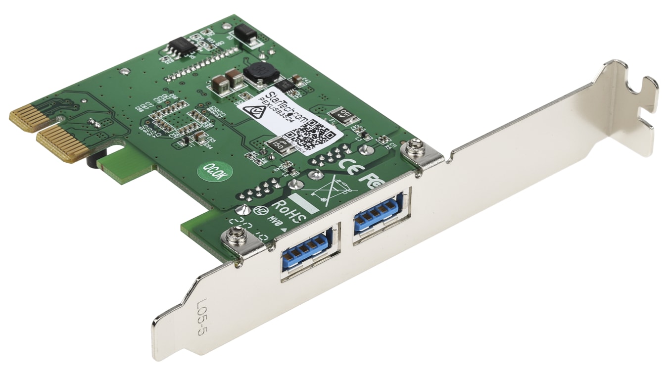 Pexusb3s24 Usb 3 0 Pci Express Card Sata Power Rs