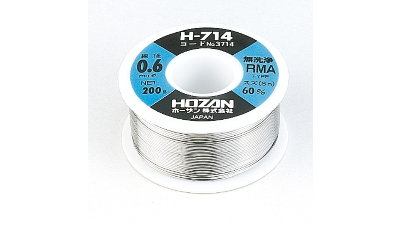 HOZAN HS-314 鉛フリーハンダ (SN-AG・1.0MM・400G) - 製造、工場用