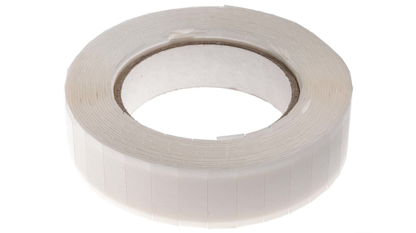Rs Pro White Foam Tape 25mm X 12mm 0 8mm Thick Rs