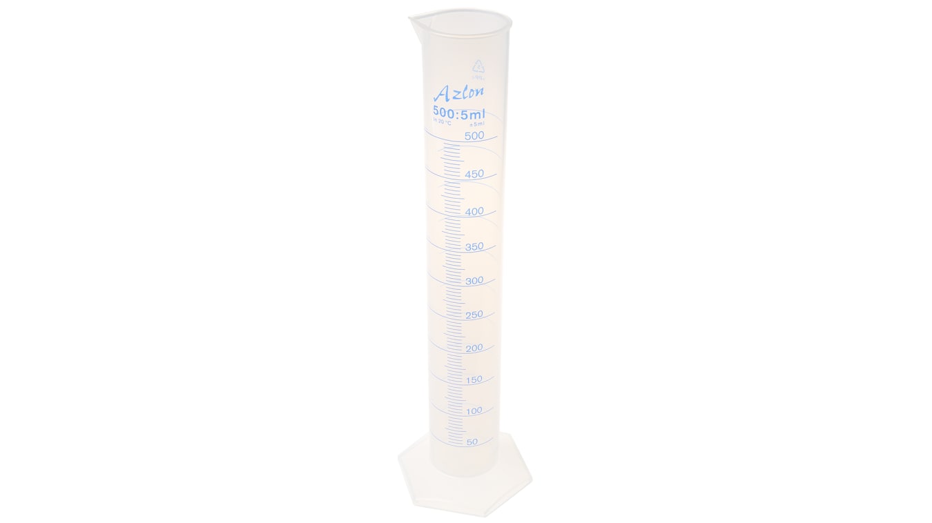 Rs Pro Pp Graduated Cylinder 500ml Rs