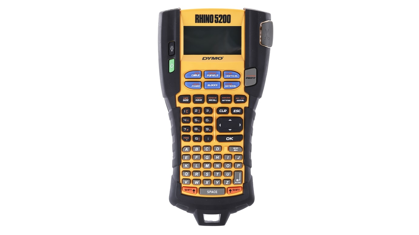 Dymo Rhino 5200 Handheld Label Printer, 19mm Max Label Width