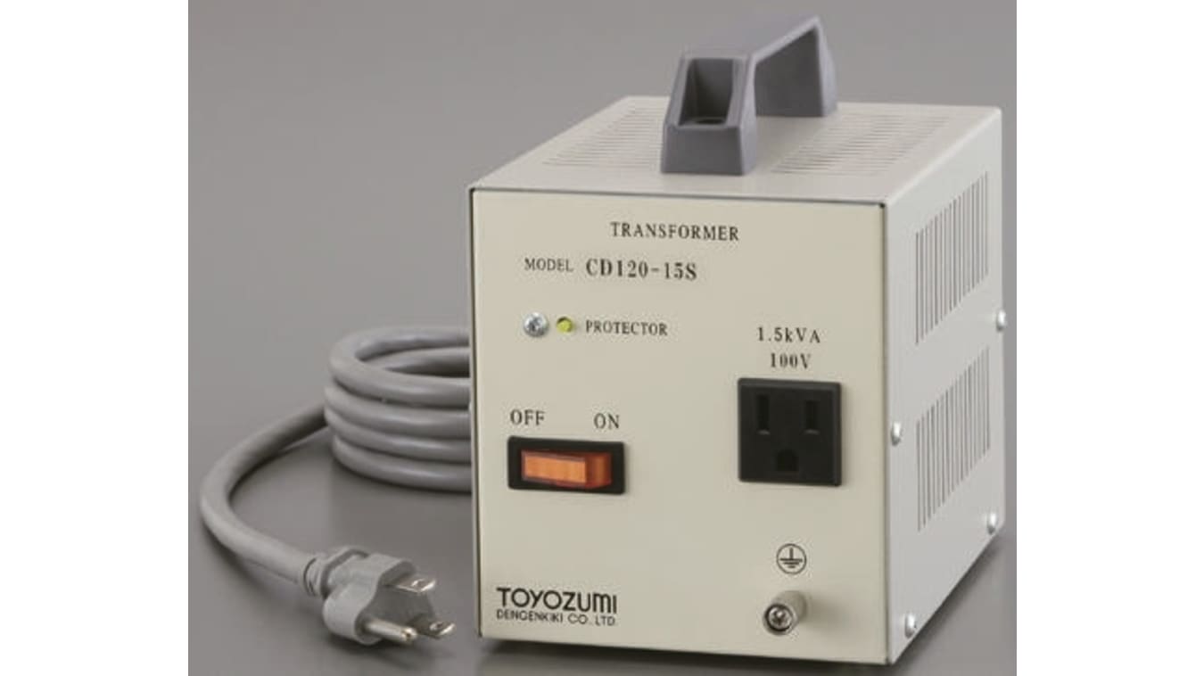 □豊澄電源 TZ11シリーズ 100V対100V複巻絶縁トランス 3KVA TZ1103KB