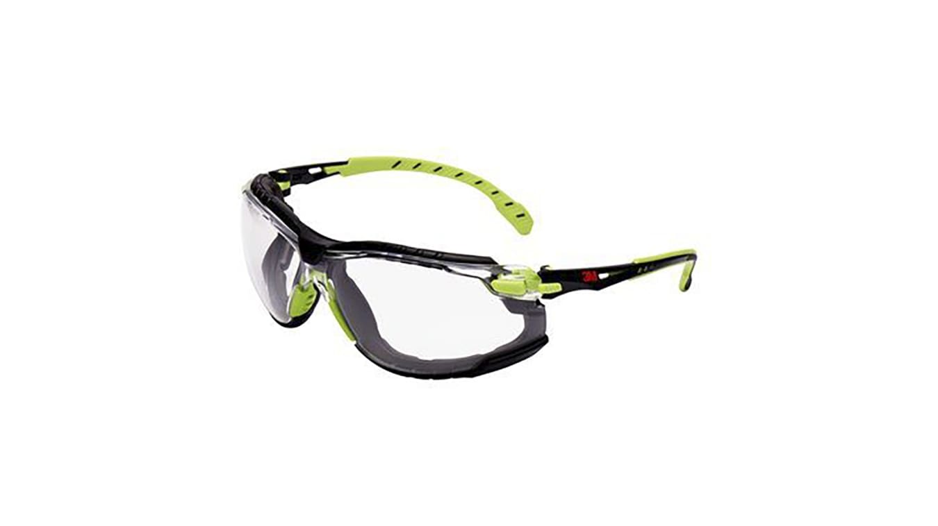 S1201SKT | Gafas de seguridad 3M Solus™ 1000, color de lente , lentes  transparentes, protección UV, antirrayaduras, antivaho | RS