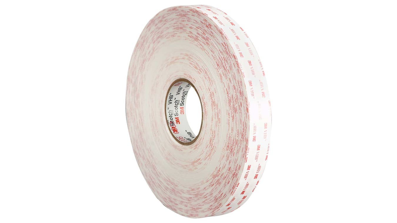 3m 4945 25mm X 33m 3m 4945p Vhb White Foam Tape 25mm X 33m 1 1mm Thick Rs