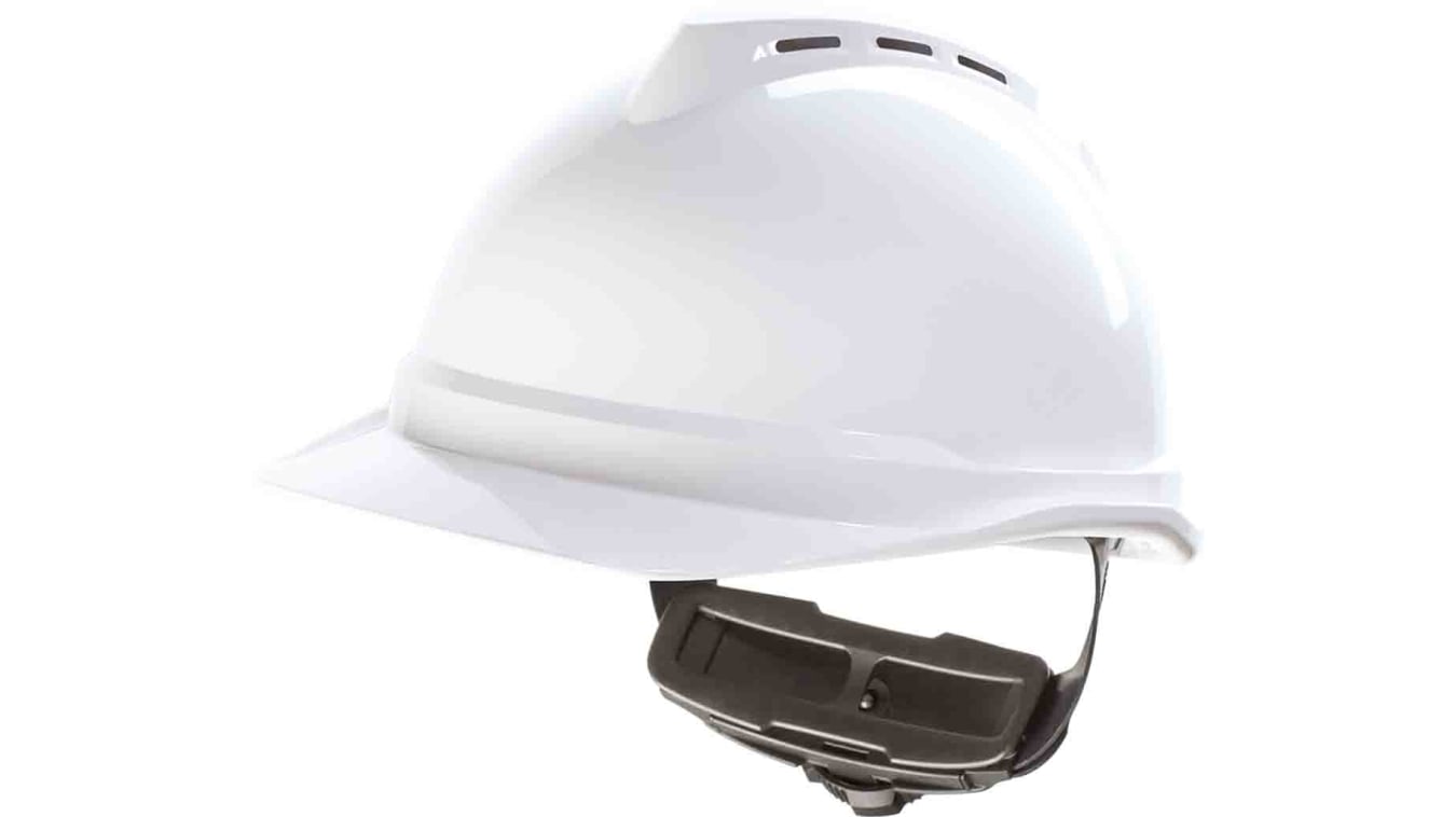 GV412-0000000-000 | de seguridad MSA Safety V-Gard 500 de color Blanco, ajustable , | RS
