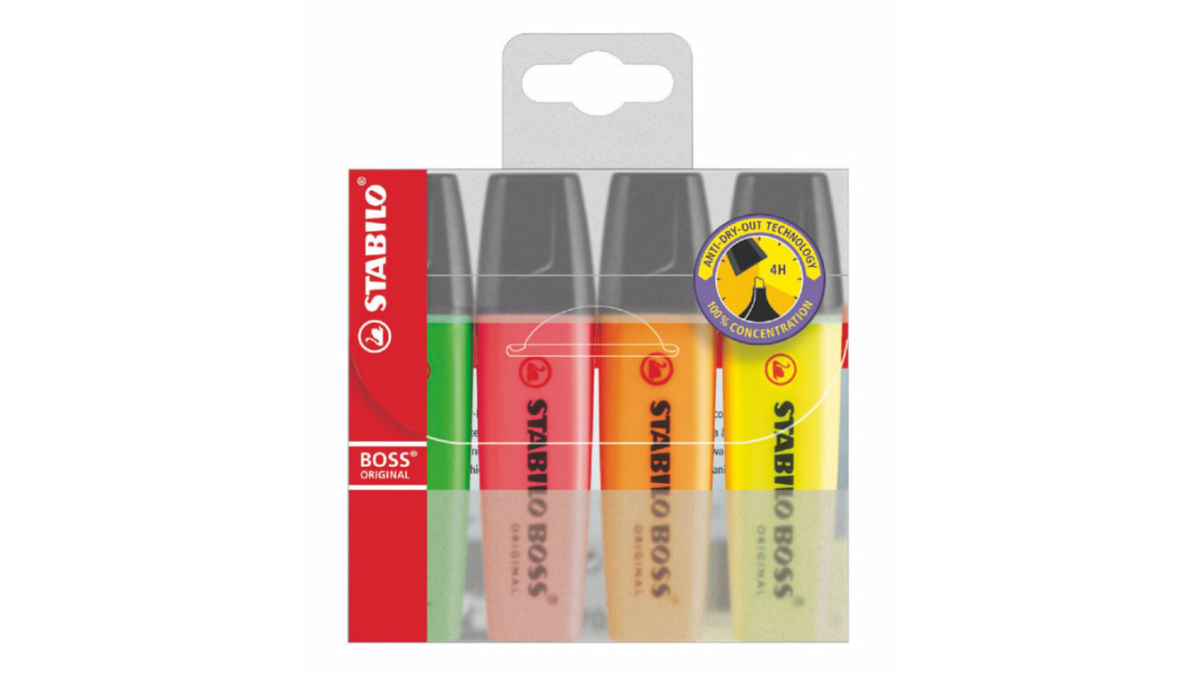 Stabilo Boss Assorted Highlighter Pen