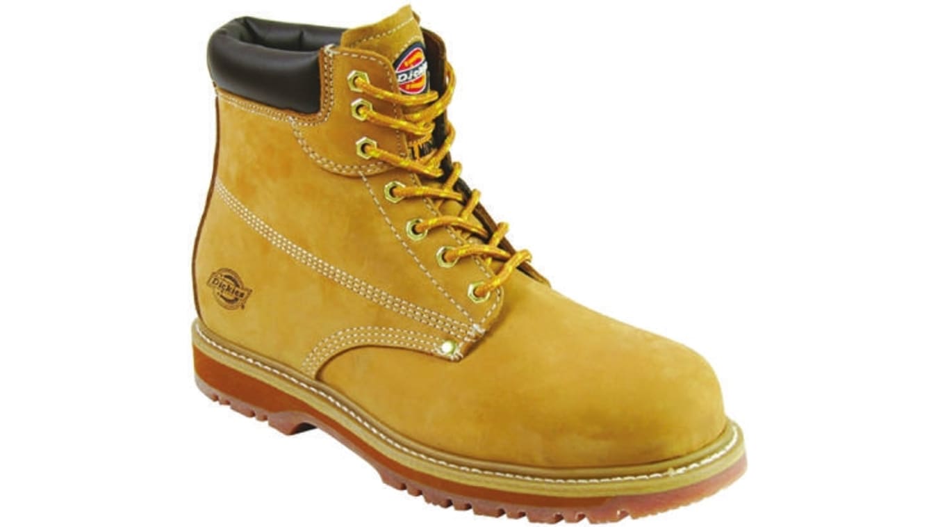 FA23200 10 | Botas de seguridad para hombre Dickies de color Miel, 44, SRA RS