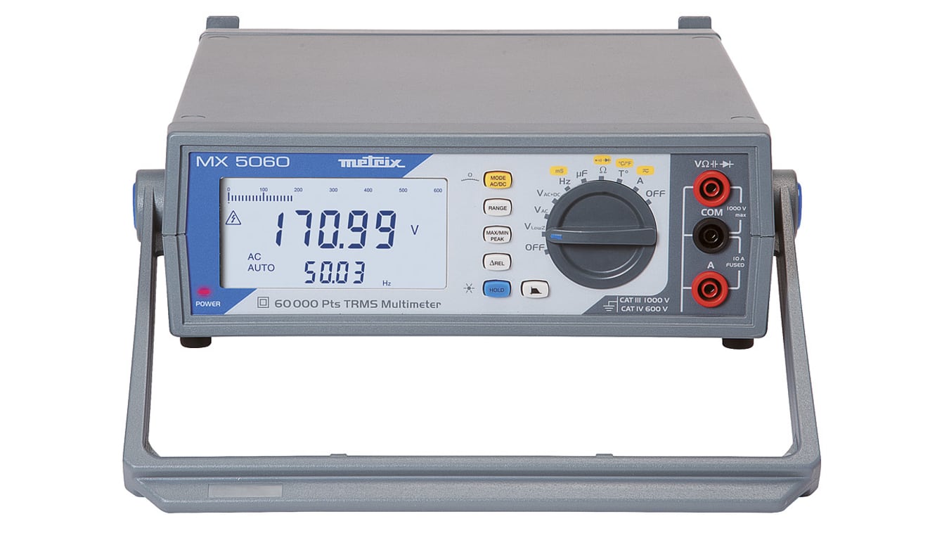 MX5060 | Metrix MX 5060 Bench Digital Multimeter, True RMS ...