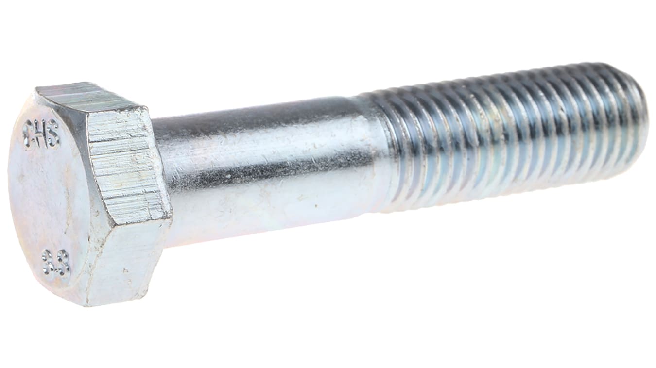 X 20 Hex Head Cap Screw Hex Bolts DIN933 (M4x20) Full Thread A2-70 Stainless  Steel (25 Pieces)