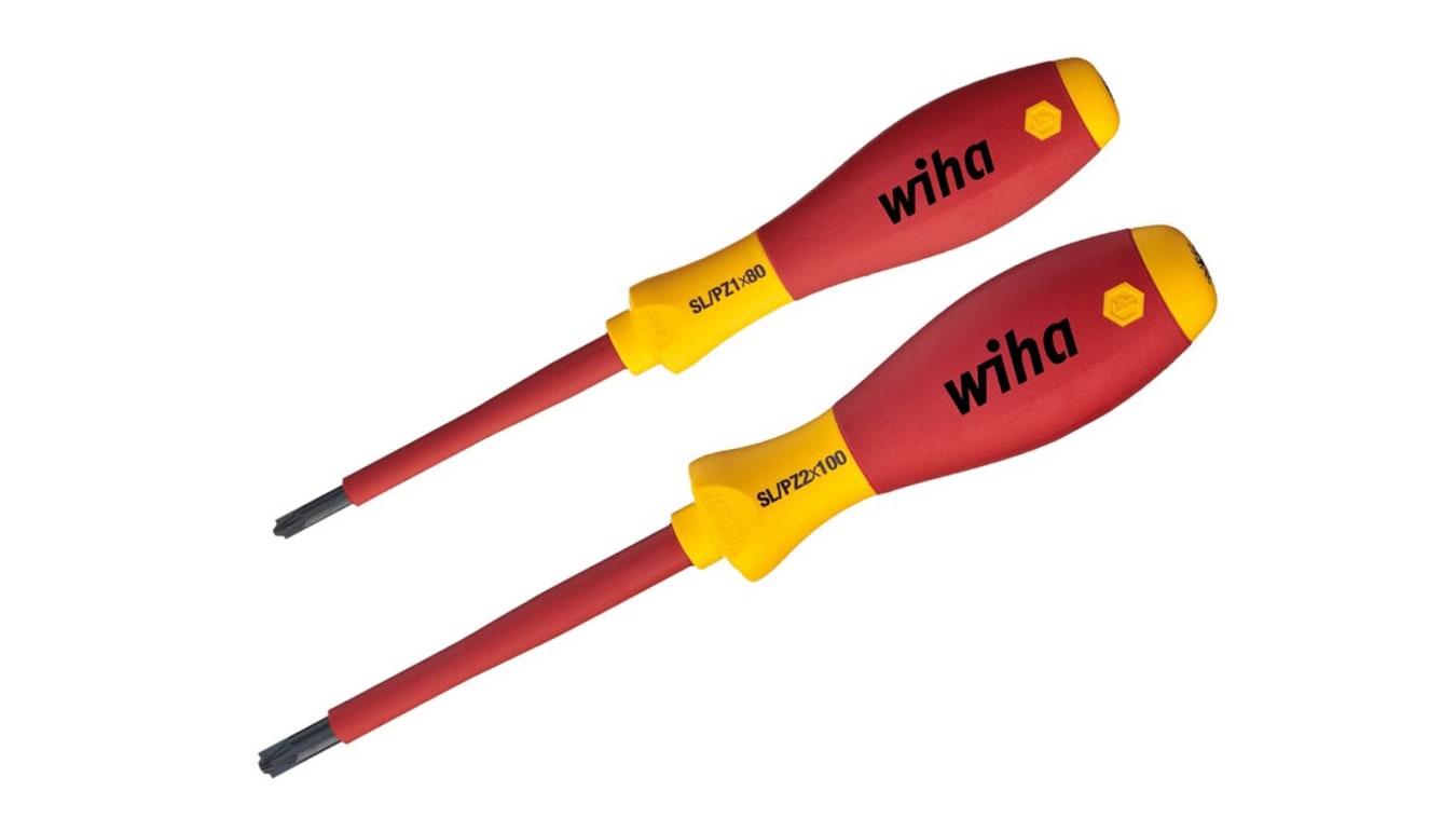 Screwfix Wiha SlimVario VDE Screwdriver Set 16 Pieces